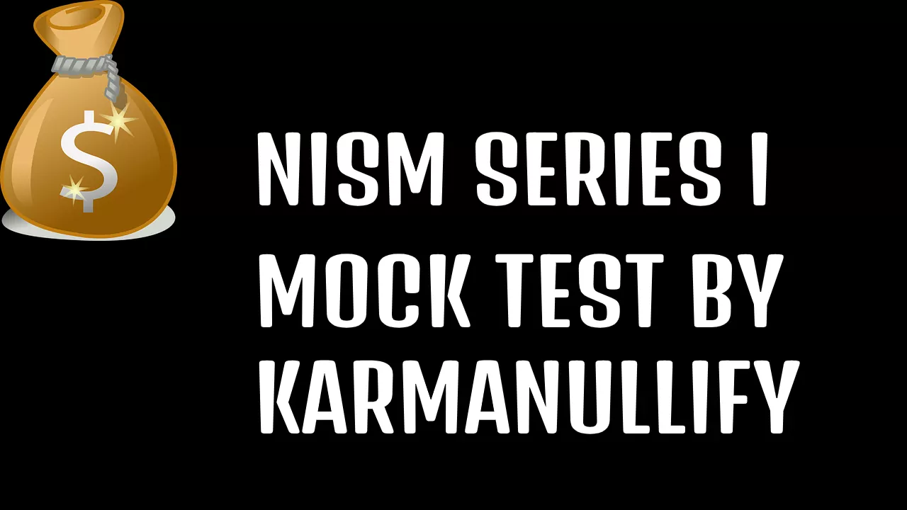 NISM Series I